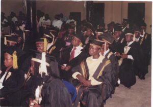 A Cross-Section of 2004 Convocation Graduates.