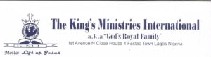 KINGS MINISTRIES